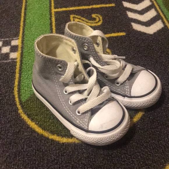toddler grey converse high tops